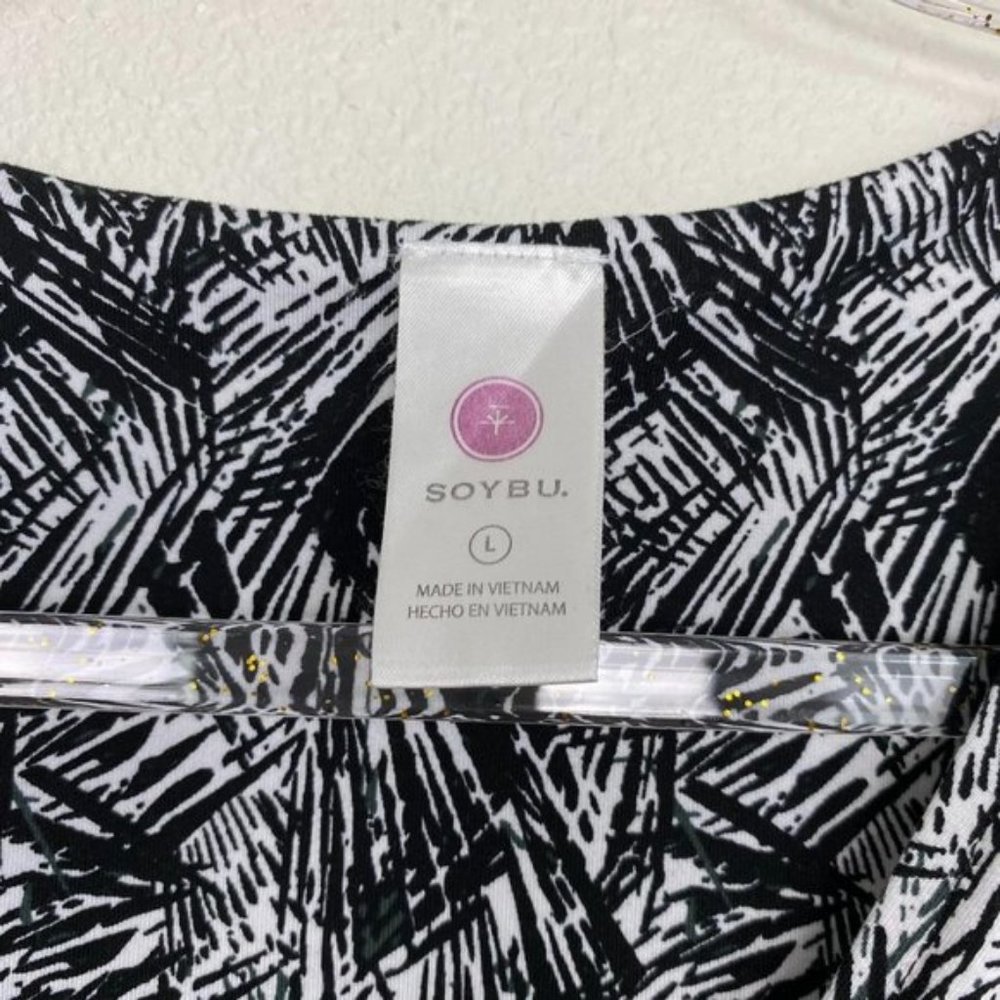 Soybu Everywear Short Sleeve Twist Athletic Dress - Picture 3 of 6